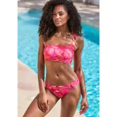 s.Oliver Top de bikini melocotón / eosin / rojo claro / blanco