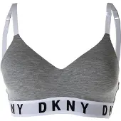 DKNY Intimates Sujetador gris moteado / negro / blanco