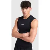 Nike Camiseta funcional negro / blanco