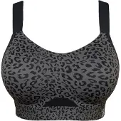 SugarShape Sujetador deportivo 'Jive' gris / negro