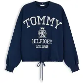 Tommy Hilfiger Sudadera 'VARSITY' marino / blanco
