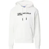 Karl lagerfeld JEANS Sudadera negro / blanco