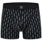 Adam Calzoncillo boxer 'Black Trouts' azul cielo / negro
