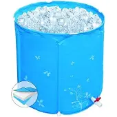 Markenlos Baño de inmersión en hielo inflable, 71 cm