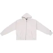 Dropsize Sudadera con cremallera 'Embo' gris claro