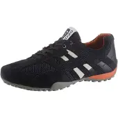 Geox Zapatillas deportivas bajas 'UOMO SNAKE' navy / naranja / blanco