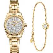 DKNY Reloj analógico oro / plata / transparente