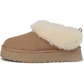 Ugg para mujer. 1171393 Botines de piel Tazzelle marrón (36), Plano, Ninguno, Casual, outlet 2026.