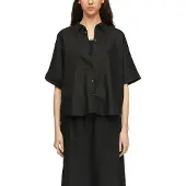 Comma Blouses Black Talla: 44 | Blusas Outlet | Mujer | Negro