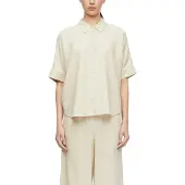 Comma Blusa beige claro