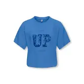 ONLY GIRLS Camiseta 'KOGSTELLA' azul real