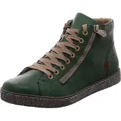 Rieker Botines con cordones verde
