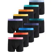 Next Calzoncillo boxer azul / lila / naranja / negro