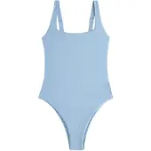 Next Traje de baño azul claro