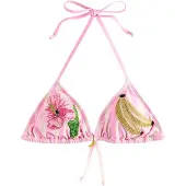 Next Top de bikini amarillo / verde / rosa / rosa