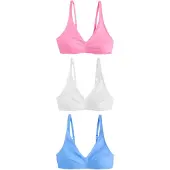 Next Sujetador 'Ultimate Comfort' azul cielo / rosa claro / blanco