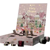 HiSkin Calendario de adviento con velas navideñas