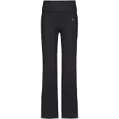 Nike Pantalón gris plateado / negro