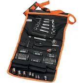 Black & Decker A7063-QZ Black&Decker Mechaniker-Set 77-tlg. in Rolltasche A7063