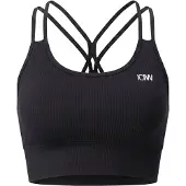 ICANIWILL Sujetador deportivo 'Define' negro