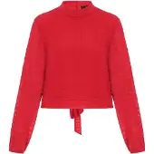 Faina Blusa turquesa / rojo