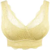 SugarShape Sujetador amarillo claro