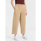 BOSS para mujer. 50556593 Pantalón Taquina beige (38), Casual, Algodón, outlet 2026.