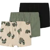 Name it Calzoncillo 'Peyote Monster' beige oscuro / caqui / negro