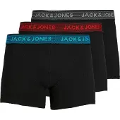 Jack & Jones Calzoncillo boxer azul oscuro / gris claro / rojo / negro