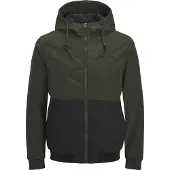 Jack & Jones Cazadora JJERUSH HOOD BOMBER hombre - Multicolor - EU S