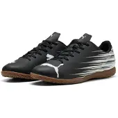 Puma Zapatillas de fútbol negro / blanco