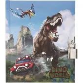 Dino World Diario Secreto Diary With Padlock