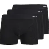 Jack & Jones Calzoncillo boxer 'JWHPHILIP' negro / blanco