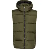 Blend Chaleco ' BHMZIPA ' verde oscuro