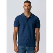 TeeShoppen Camiseta ' Pullover ' azul