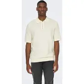 Only & Sons Jersey 'ONSMenu' blanco lana