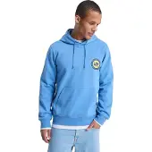 Quiksilver - Graphic Hoodie - Sudadera size L, azul