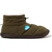 Nuvola Nuvola. Zapatillas de casa 'Home' verde oscuro
