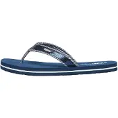 s.Oliver Sandalias de dedo navy / blanco