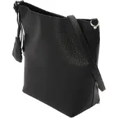 Seidenfelt Manufaktur Bolso de mano 'Lohja Hobo' negro