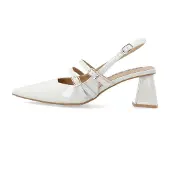 Bianco Zapatos destalonado 'Maralyn' blanco