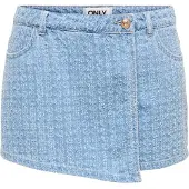 ONLY Falda 'ONLTexas' azul claro