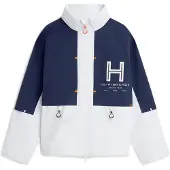 Tommy Hilfiger Chaqueta de entretiempo 'Regatta' marino / naranja oscuro / blanco