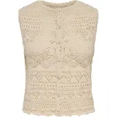 ONLY Chaleco 'ONLLUZA' beige