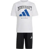 Adidas adidasCONJUNTO CAMISETA MINECRAFT 92 White Niño