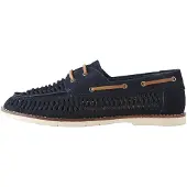 Next Mocasines navy / caramelo
