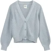 Mela London Cárdigan 'Bhuma' azul pastel