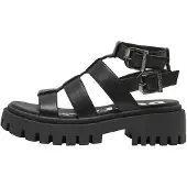 Buffalo Sandalias con hebilla 'Zanos' negro
