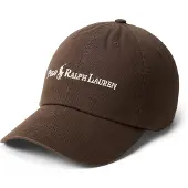 Ralph Lauren Gorra chocolate / offwhite