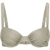 LASCANA Top de bikini gris